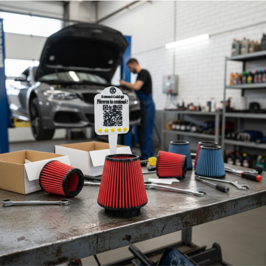 Figurină 3D si NFC pentru Vulcanizare & Service